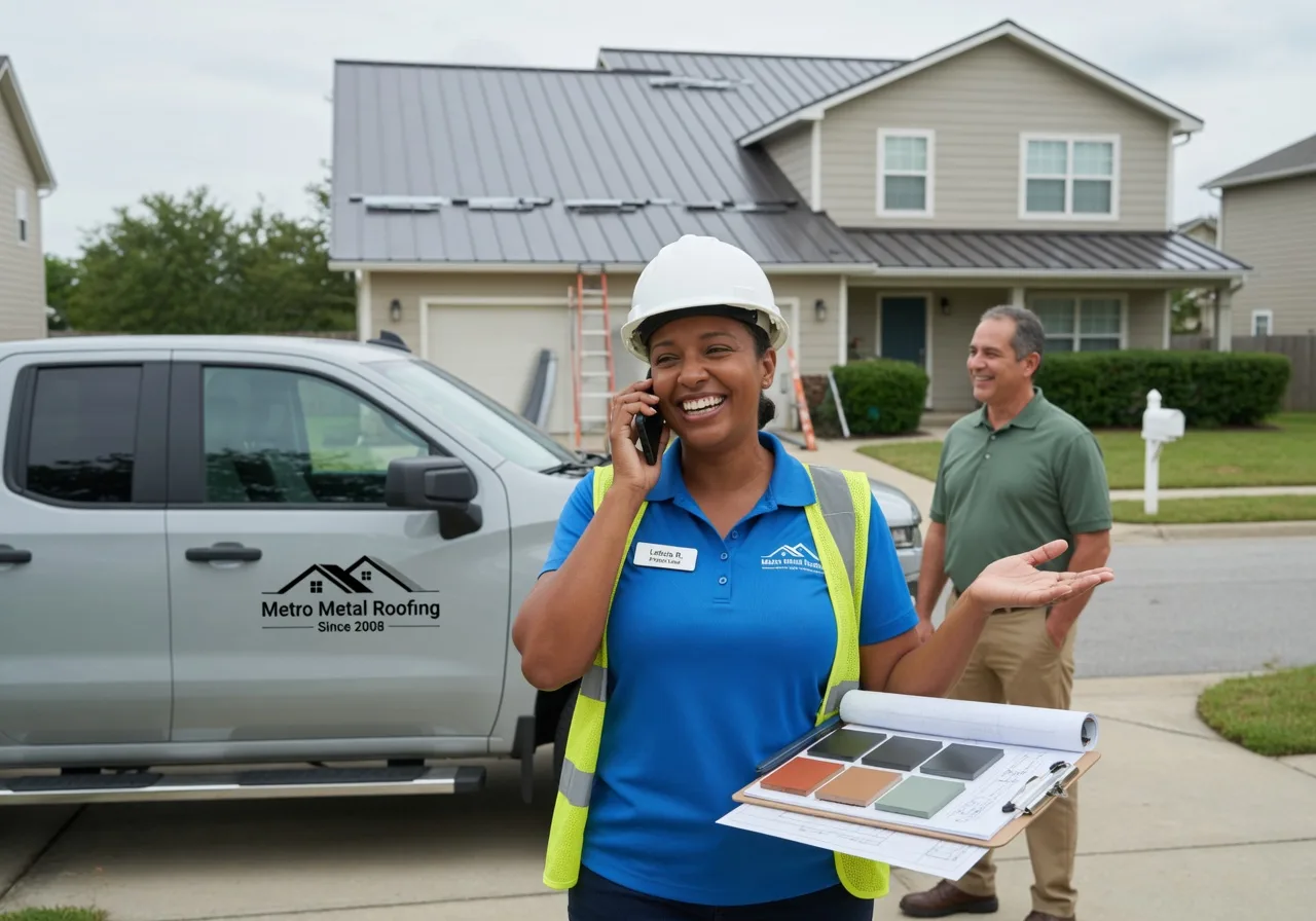 Storm Damage Metal Roof Repair in Wheatland, IA